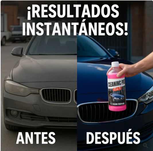 Cera Autobrillante 3-en-1 Brillo, protección y limpieza profesional